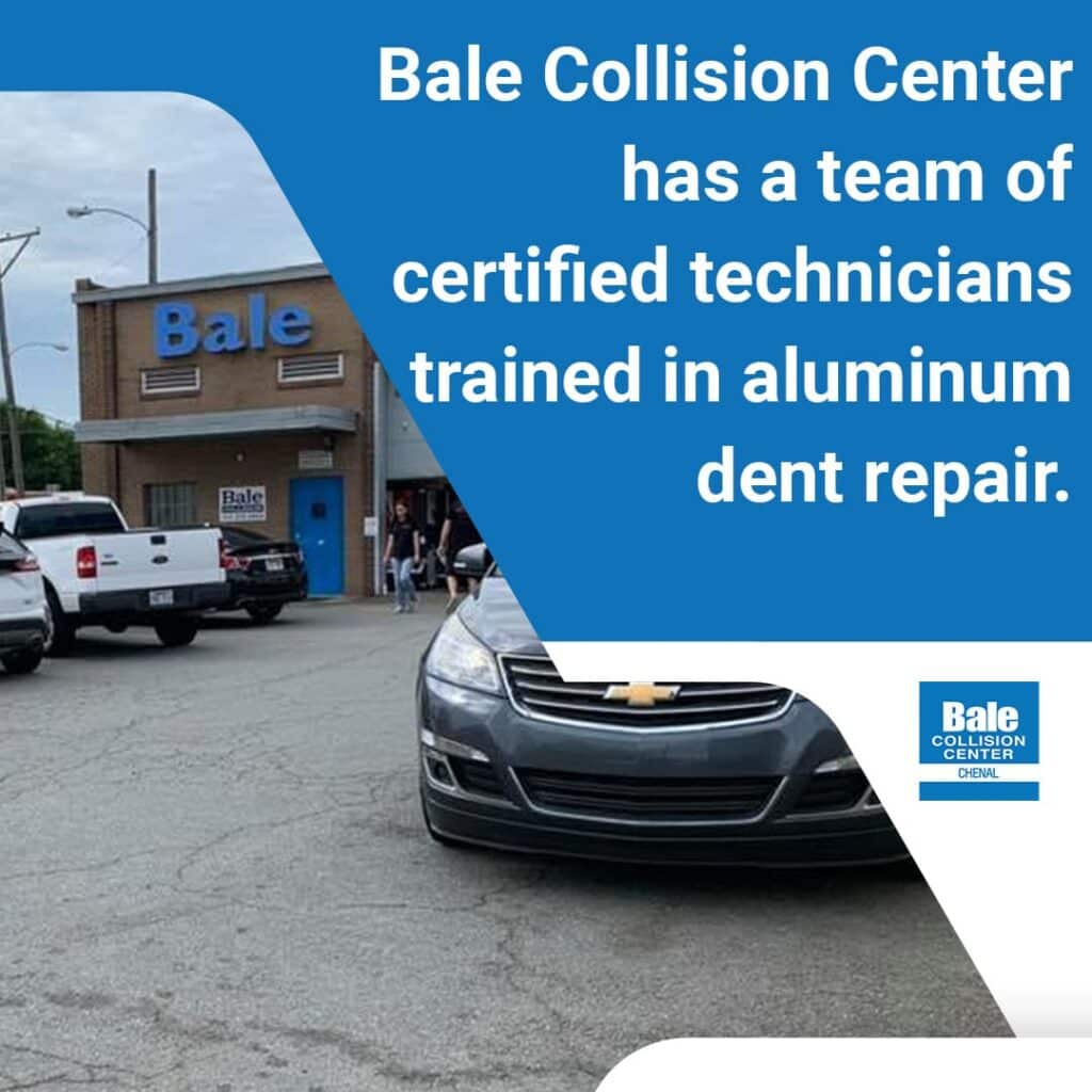 Aluminum Dent Repair Certified Technicians