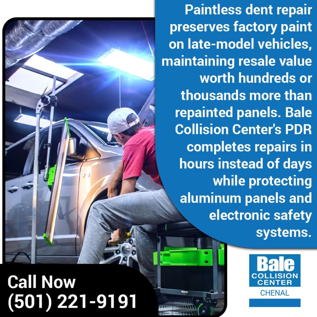 Paintless dent repair